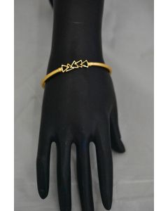 GOLD PLATED BANGLE