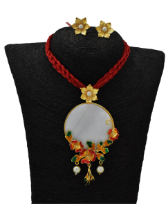 Shell Gold-plated Plated Brass Pendent Set14