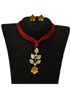 Shell Gold-plated Plated Brass Pendent Set16