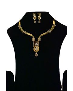 NEW BRASS GOLD PLATED  JEWELLERY SET 20