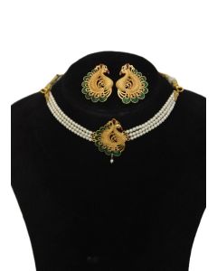 GOLD PLATED CHOCKER SET